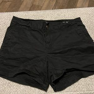 Woman’s black shorts